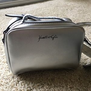 NWT RARE Kendall & Kylie Silver Purse